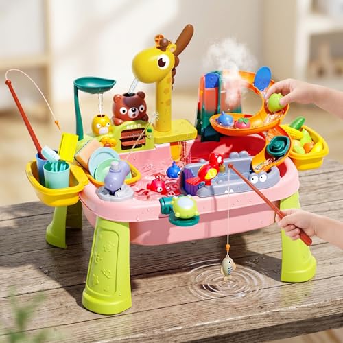 Table sensorielle multi-activités pour s'amuser au jardin dès 1 an - 5