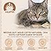 Catnip Silvervine Sticks for Cats | Silver Vine Chew Toy or Cat Chew Stick | Kitten Teething Toys | Cat Dental Chew with Cat Raffia Grass for Healthy Teeth & Digestion | Silvervine Cat Toy | 2 Sticks
