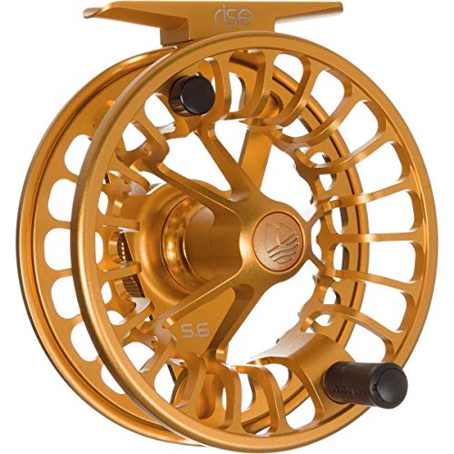 Redington Rise Fly Fishing Reel, Lightweight Design, Large Arbor and Oversized Drag Knob, Freshwater and Saltwater