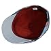 ZLSLZ Men's Unisex Newsboy Hat Cotton Flat Plaid Ivy Irish Cabbie Caps (228Red)