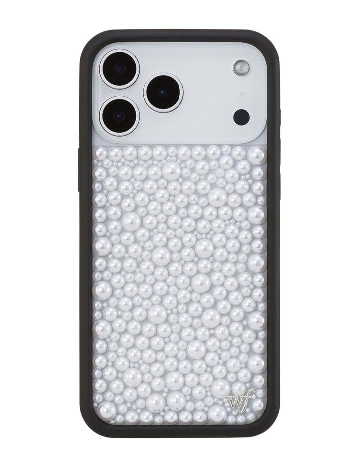 Image of Wildflower Cases - iPhone 17 Pro Max Compatible - Pearl | White