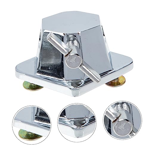 Base para pata de tom de percusión con diseño compacto, fácil de almacenar y compatible con tambores tom para principiantes y profesionales miniatura 7