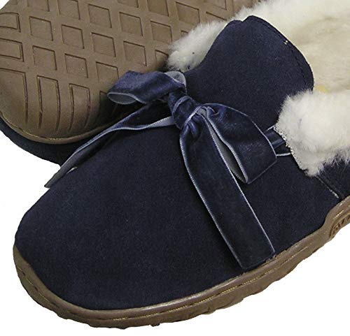 Ciabatta's Women's Ultimate Shearling Lined Slipper 2019 (Navy)2