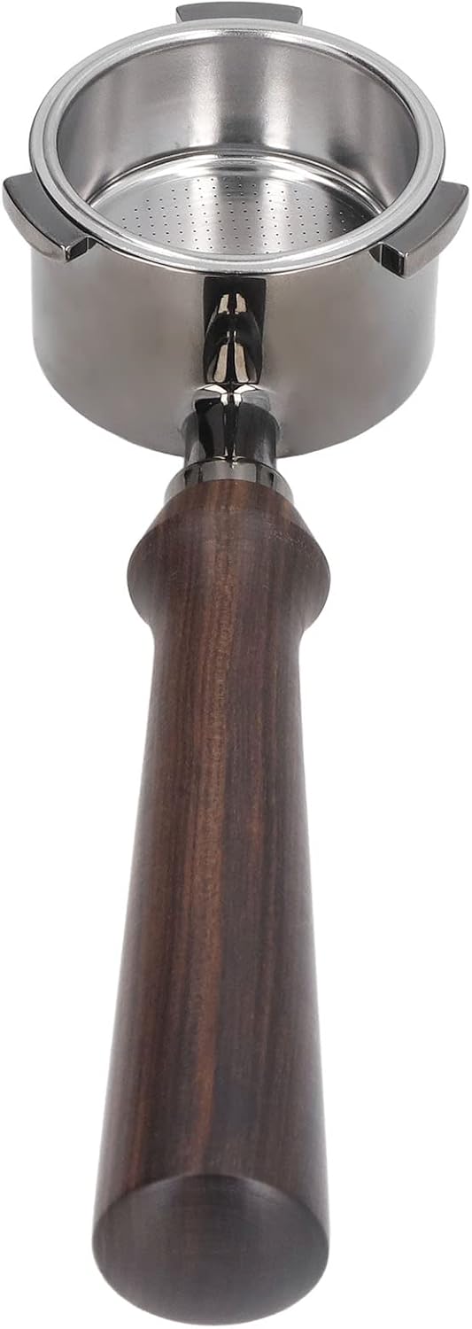Bottomless Portafilter 680 Ecp685 Coffee Ecp3420 Coffee Maker Ecp680 Handle Filter Handle Zinc Alloy Machine Black Rosewood Machine Replacement Parts