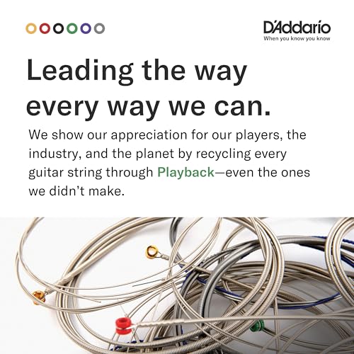 D'Addario EJ26-3D Phosphor Bronze Acoustic Guitar Strings, Custom Light, 11-52, 3 Sets by D'Addario - Image 6