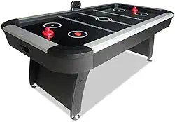 Mesa de Air Hockey Profissional Ahead Sports com Sistema de Pontuação Eletrônico LED e 2 Empurradores