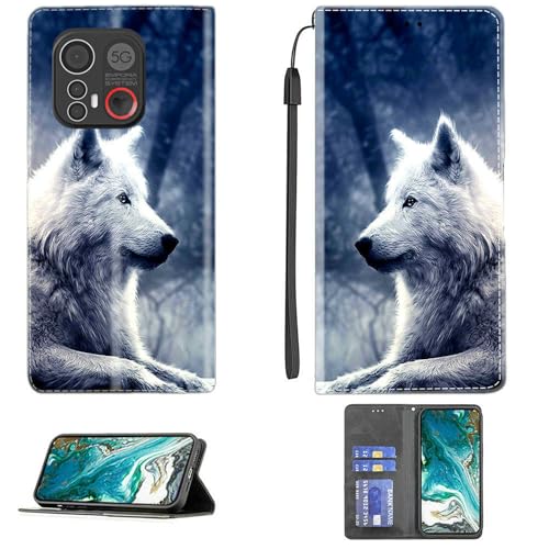 Custodia Comaptibile per Emporia Smart.6 Case Cover Supporto Premium in PU con 9H HD Vetro Temperato CPT29