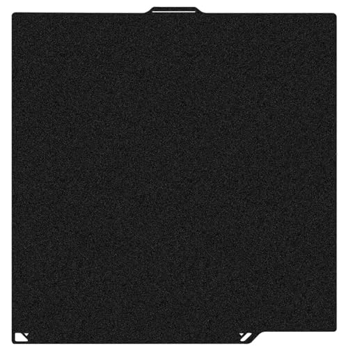 Yimaitong 260X271MM for Centauri Carbon Build Plate PEI Sheet Double Sided Textured Board Heated Print Bed Flexible Removable Surface Platform for Elegoo Centauri Carbon/Centauri (Black)