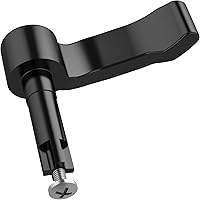 Vista 4 de Moker Palanca de acelerador de pulgar para Polaris Sportsman/Scrambler ATV – Palanca de acelerador extendida de aluminio compatible con Polaris