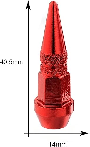 Miniatura 3 de Lunsom Tapas de vástago de válvula de pincho, accesorios de metal para válvulas de neumáticos, se adaptan a la mayoría de automóviles, motocicletas