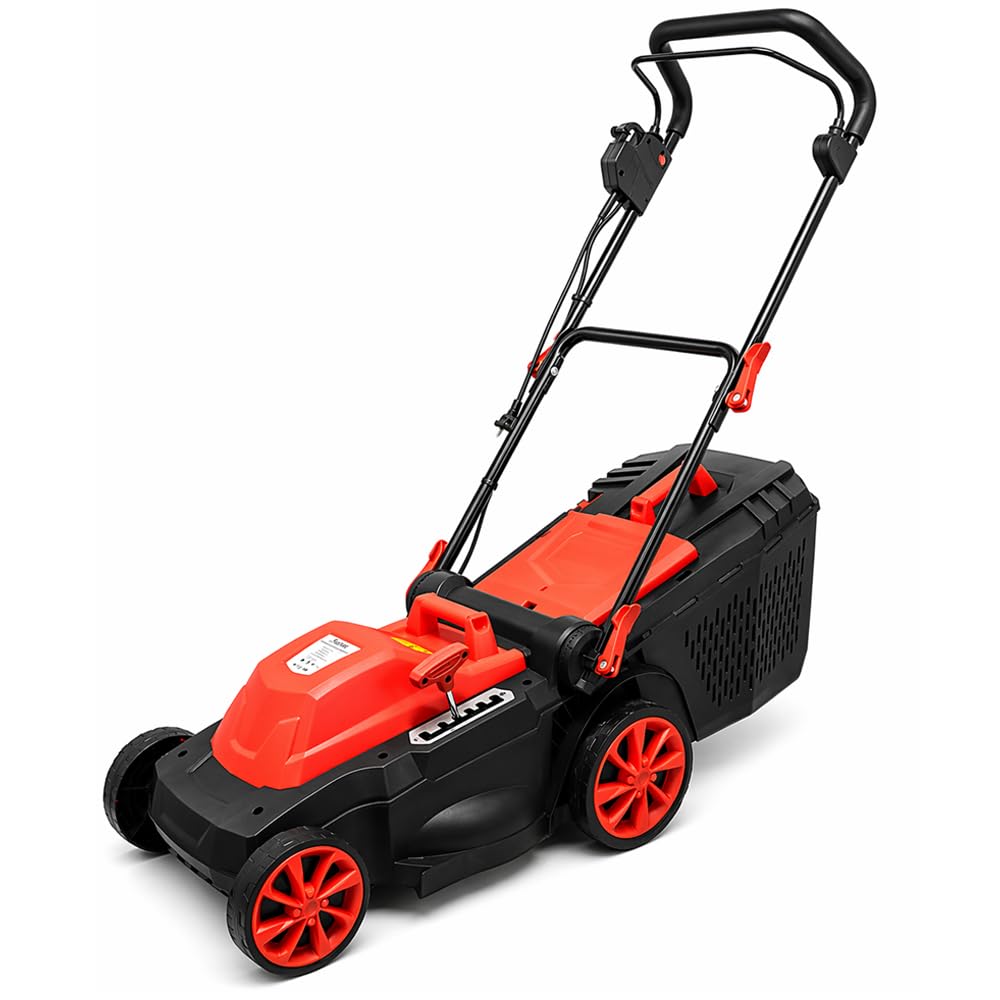 Vertex Kosiarka Elektryczna VKE2000, 2000W, Szerokość Cięcia 36cm, 5-Stopniowa Regulacja Wysokości 20-70mm, Kosz 50L, Do Ogrodu
