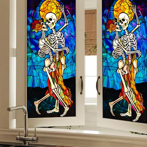 Vinilo Decorativo HOMETITUTE Skeletons 39.3 x 17.7 in miniatura 6