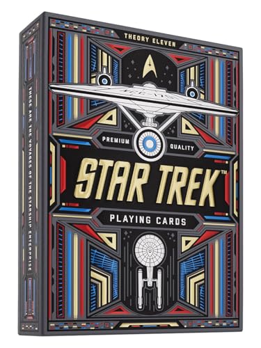 MJM Magic Star Trek Dark Edition (Black) Playing Cards by theory11
