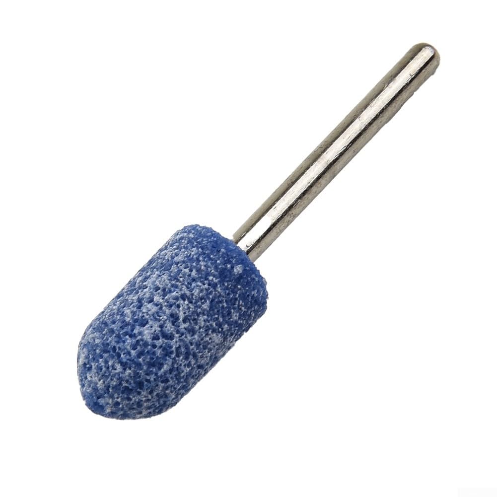 Eawfgtuw Set di punte per smerigliatura in ceramica, 10 pezzi, kit di punte rotanti per metallo, legno, lucidatura di giada, compatibile con fusti con gambo da 1/8 di pollice