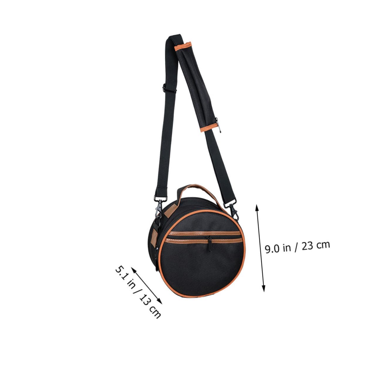 COSMEVIVI Drum Storage Bag 8-inch Steel Tongue Drum Case Water-resistant Durable Comfortable Handle