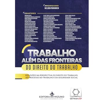 Capa do livro Trabalho Além das Fronteiras do Direito do Trabalho