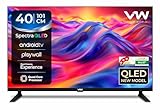 VW 101 cm (40 inches) Spectra Series Full HD Smart QLED Android TV VW40AQ3 Amazon Deal