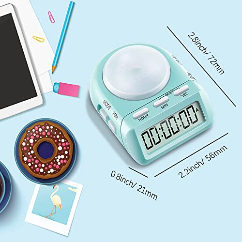 Ygoyqeut Large Button Silent & Lock Functions Dight Timer thumb #1