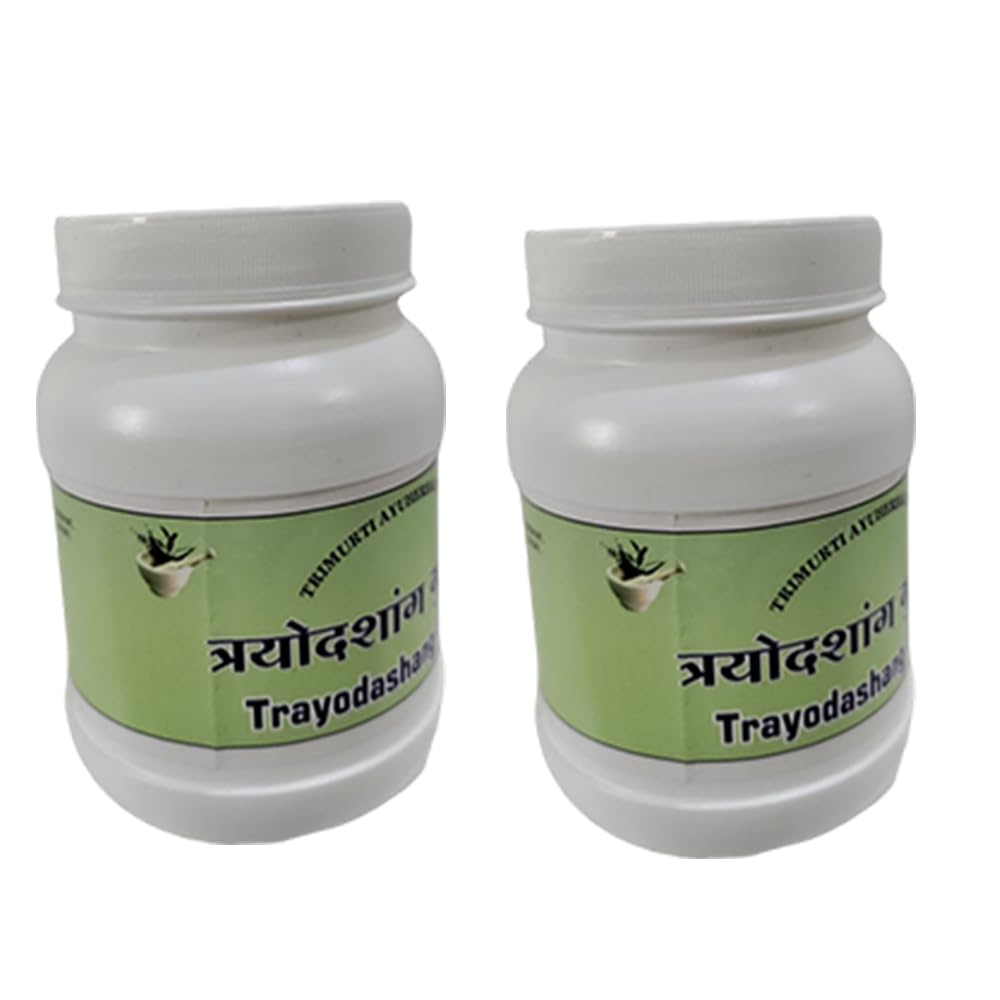 TRIMURTI AYURVED Tryodashang Guggle for Sandhivat, Joint Pains, Black, (1000 Tabs Per Pack) | Pack Of 2-picture-26
