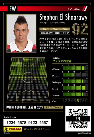 Amazon.co.jp: 【パニーニフットボールリーグ】 STAR + ステファン