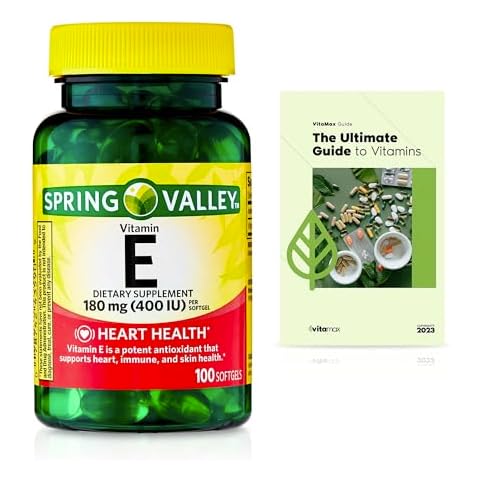 Spring Valley Vitamin E Softgels Cover