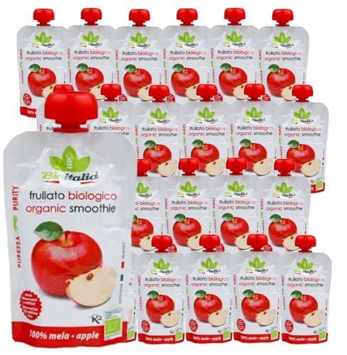 24個セットテルヴィス とろりーの イタリアンスムージー リンゴ 120g 無添加 スムージー 置き換え ダイエット 有機jas オーガニック 健康 まとめ買い