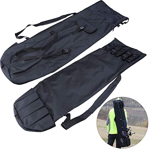 Sougayilang Angelruten-Tasche aus Segeltuch, Organizer, Aufbewahrungstasche für Angelrute und Rollen, Organizer für… – Bild 4