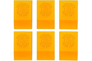 Torch Paste Mini Squeegee 6 Pack | Rubber | Optimized for use...