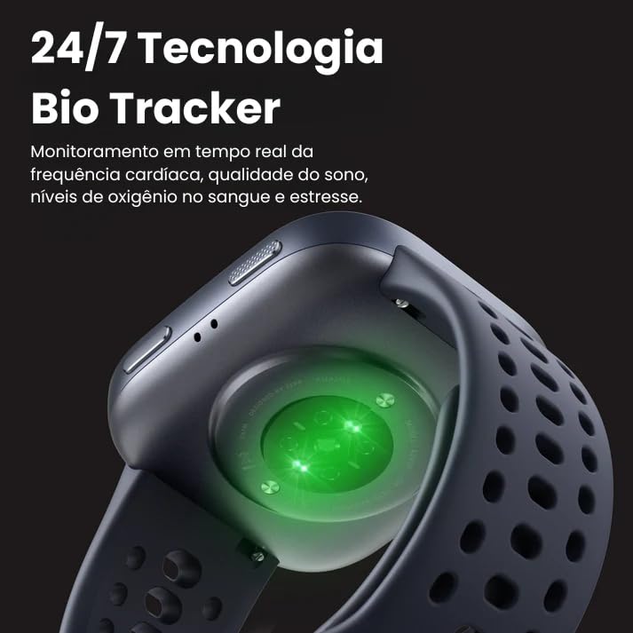 Amazfit Bip 6 Smart Watch 46mm, 14 Day Battery, 1.97" AMOLED Display, GPS & Free Maps, AI, Bluetooth Call & Text, Health, Fitness & Sleep Tracker, 140+ Workout Modes, 5 ATM Water-Resistance, Stone