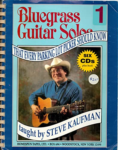 Bluegrass Guitar Solos That Every Parking Lot Picker Should Know (Series 1) 6 CD (Homespun Learning...