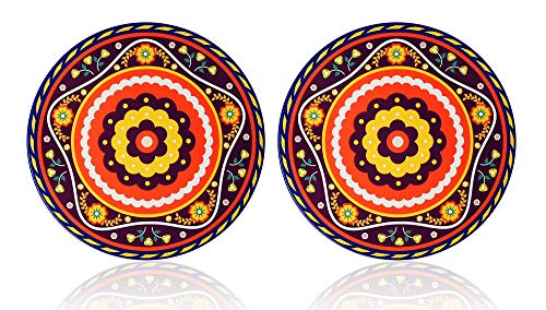 Cheapest ๐ Ceramic Stone Trivets for Hot Pots and Pans, Hot Pads, Trivets for Hot Dishes, Plant Trivet with Beautiful Pattern and Cork Base, Gifts for Friends, Round 7.9 Inch, Set of 2, Orange Cheapest ๐ Ceramic Stone Trivets for Hot Pots and Pans, Hot Pads, Trivets for Hot Dishes, Plant Trivet with Beautiful Pattern and Cork Base, Gifts for Friends, Round 7.9 Inch, Set of 2, Orange