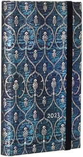 Paperblanks 12 Months 2023 Bavarian Wild Flower Diary | Horizontal | Delgado (95 × 140 mm)