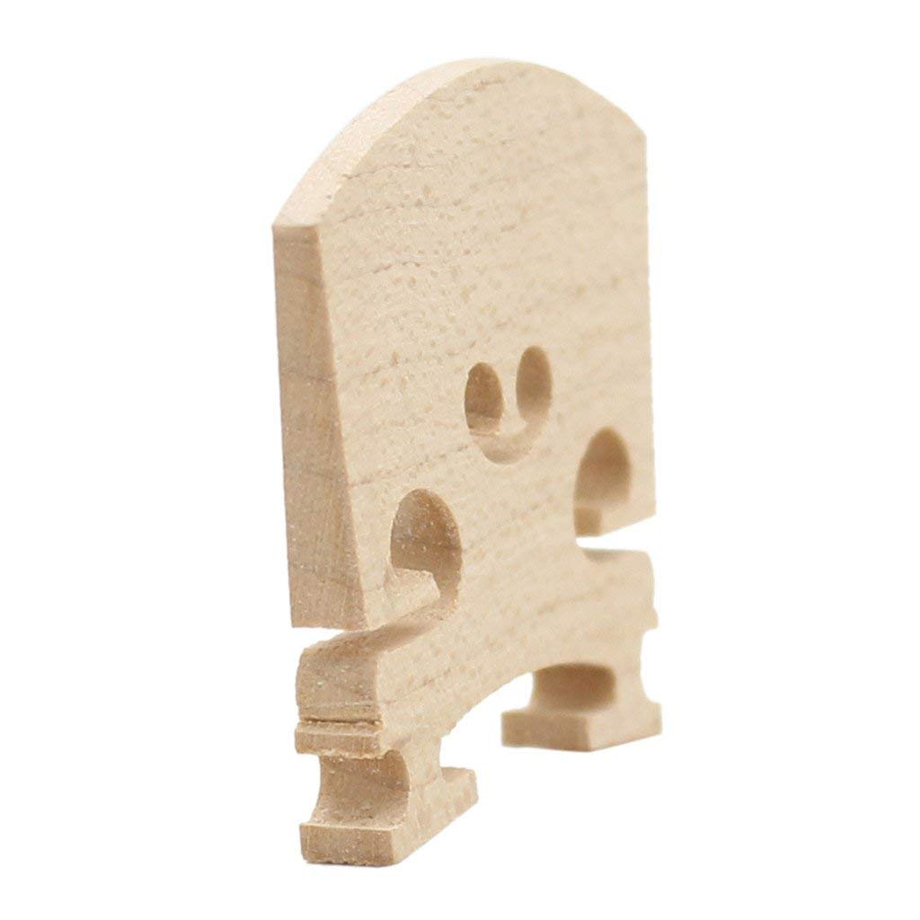 Salablez® Portable Maple Violin Bridge 4/4: Finer Grade Solid Maple Violin Bridge, Pre-Cut & Pre-Fitted to Fit Most 4/4 Violins, Crafted by Highly Skilled Experts for Sharper Sound, Volume, - Image 6 thumbnail