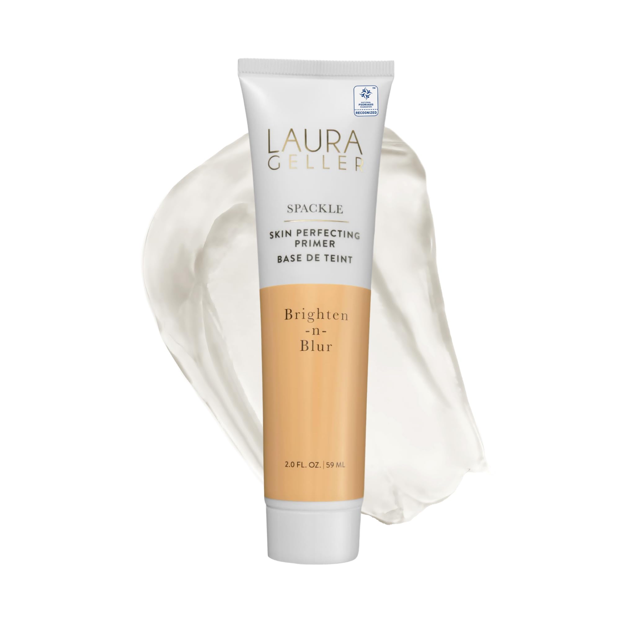 LAURA GELLER NEW YORK - PREPARAZIONE DEL TRUCCO ILLUMINATORE BRIGHTEN-N-BLUR: Ottieni una pelle senza pori con finitura filtrante in un unico passaggio con questo iconico primer per il trucco che