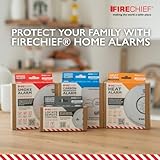 Smoke Alarm with Wireless Interlink - Mains Powered Fire Alarm With 10 Year Battery Backup - Kitemark Certified to BS EN 14604 - Wirelessly Interlink with Firechief Alarms for Home - FSM10W Model - Image 8