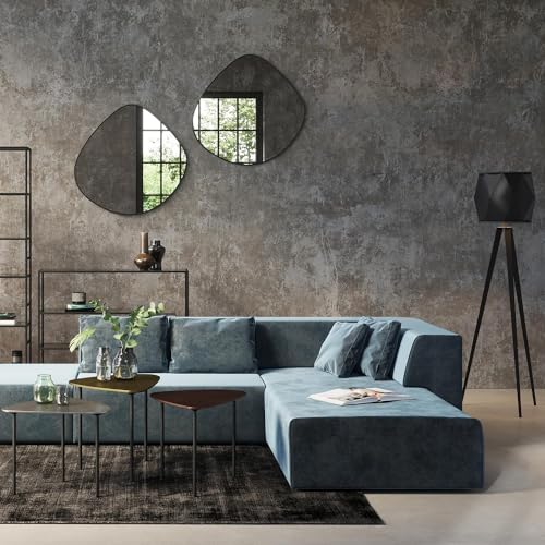 Miniatura 6 de Kare Design Espejo Göteborg, 71x71cm, Dormitorio, Pasillo, Rectangular, Vidrio, Acero