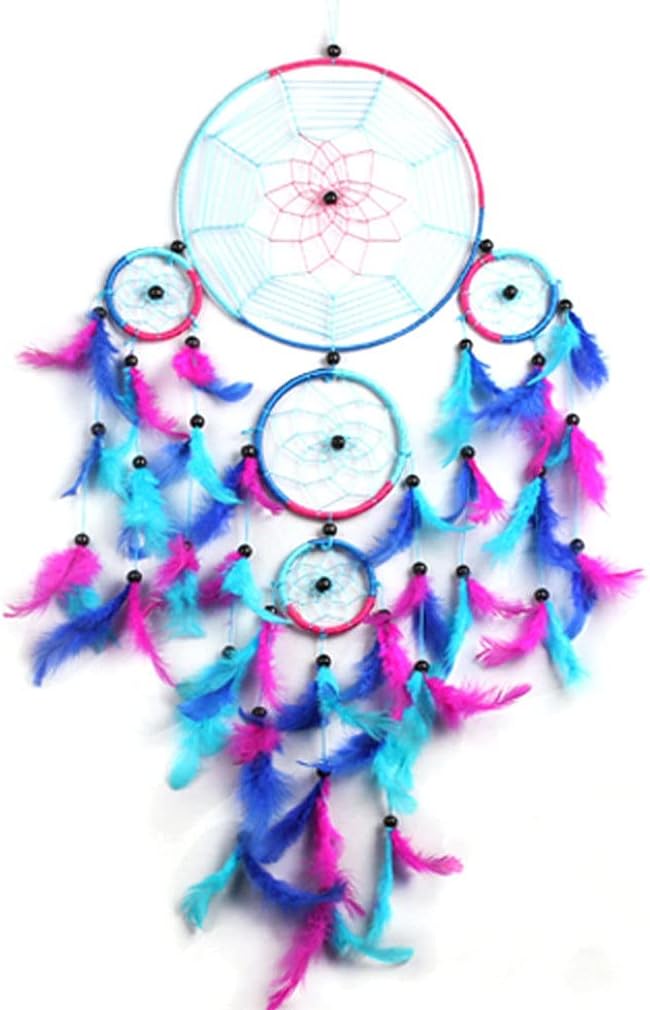 Handmade Dream Catcher Net with Feathers Wall Car Hanging Decoration Ornament Dreamcatcher Room Decor
