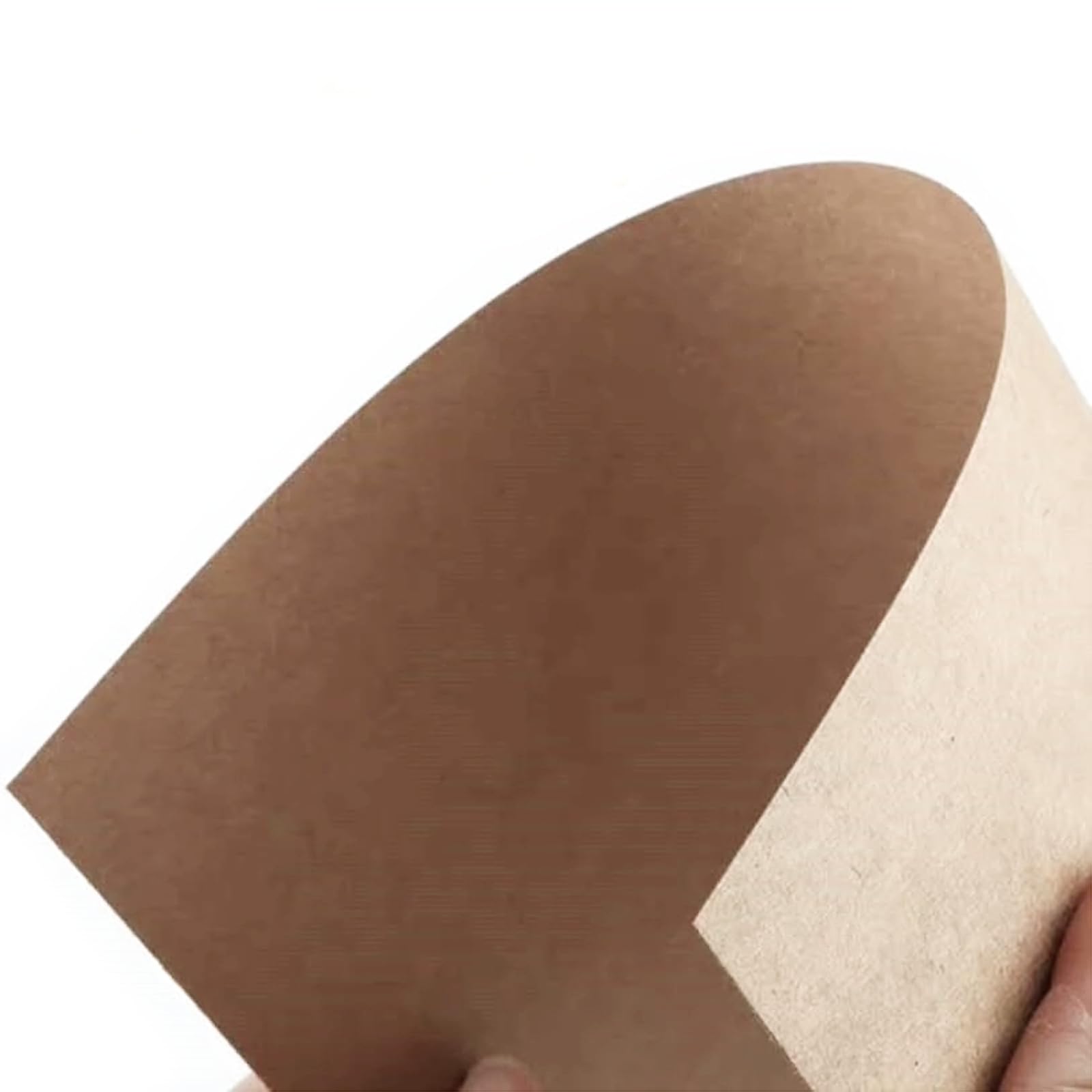 HningBuyox 300 hojas de papel kraft, papel de impresora marrón, 120 g, papel de papelería marrón de doble tamaño para manualidades, dibujo, proyectos de bricolaje, invitaciones, compatible con