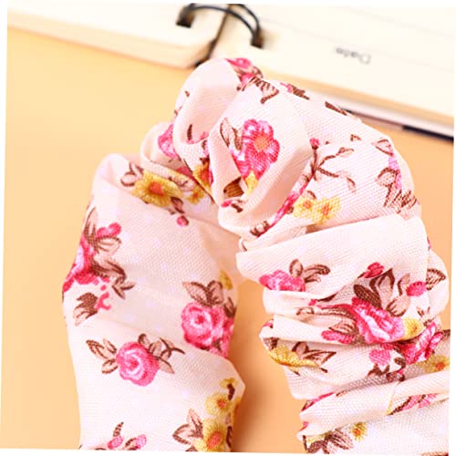Correa de reloj scrunchie de leopardo para niñas con lazo para el pelo ajustable 7