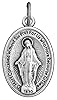 Miraculous Medals Bulk Pack (Regular 1 inch) Silver-Plated Medals Made in Italy - Catholic Gifts for Evangelization #2