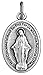 100 Bulk Pack Miraculous Medals (Regular - 1 inch) - Italian Silver-Plated Medals - Catholic Gifts for Evangelization