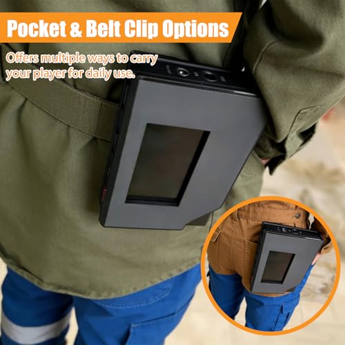 Image of Player Carry Case for Fiio Snowsky Echo Mini, Pocket and Belt Clip Design for Everyday Carry