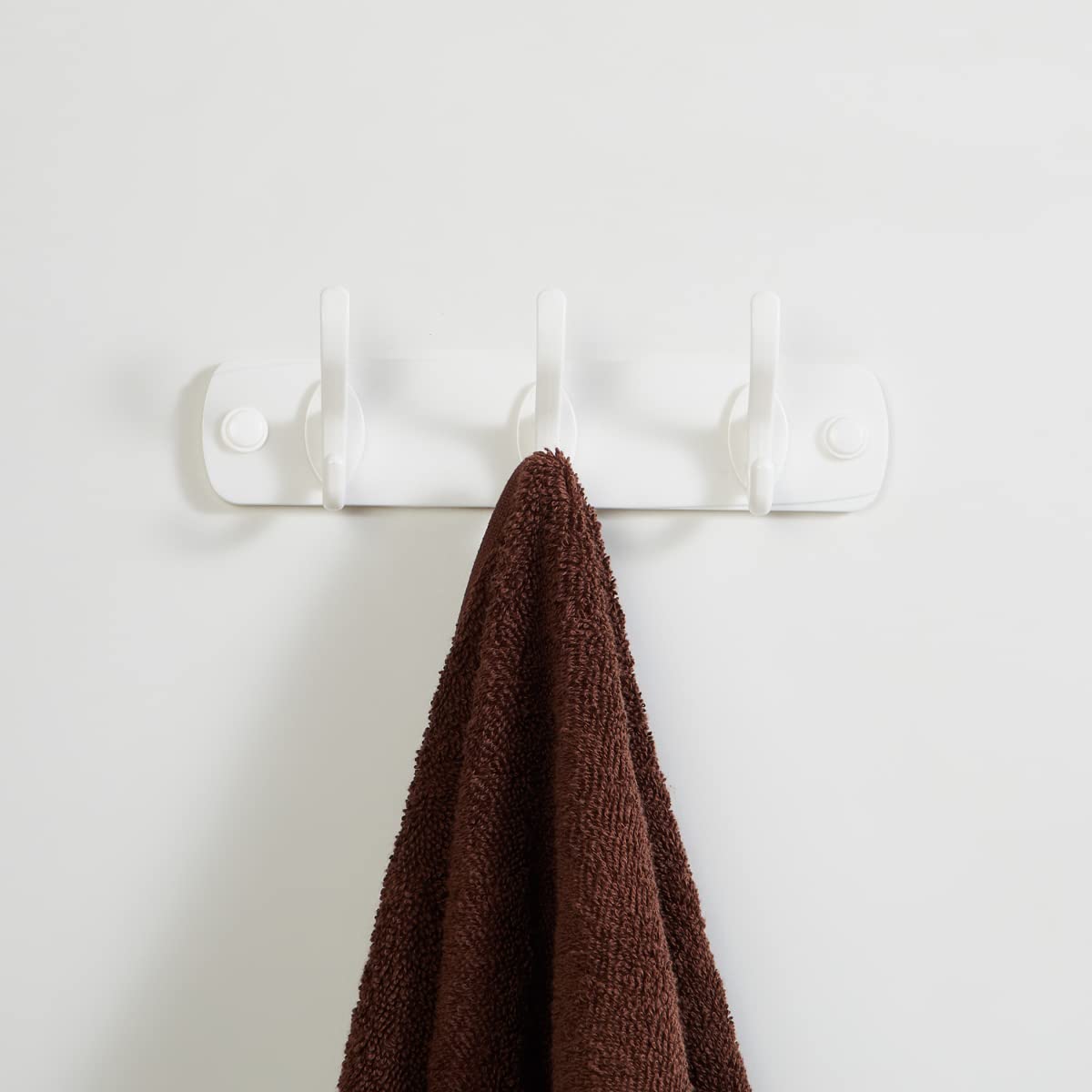 Home Centre Orion White Solid Adhesive Wall Hook With 3 Knobs (B0B65D7MCN) Amazon Price History, Amazon Price Tracker