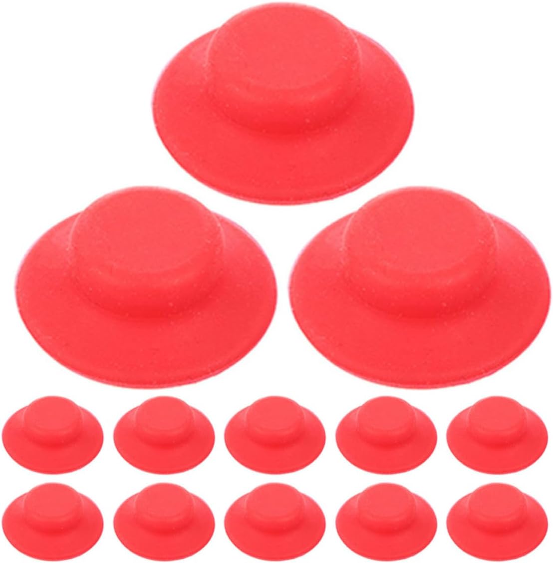 NOLITOY 20pcs Red Silicone Swing Closure Beer Bottle Seal Gaskets Replacement Gasket for Bottle Withstand Longterm Use and Preserves Taste for Home Brewing and Beverage Sealing
