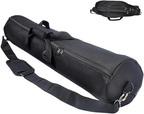 Bolsa de transporte para trípode de 15.7-47.2 in, trípode impermeable, almacenamiento de transporte de viaje con correa de hombro acolchada y asa