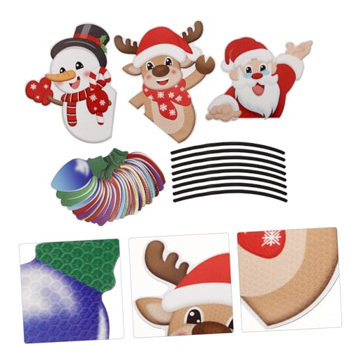 Imanes navideños resistentes y duraderos con acabado premium para refrigeradores 6