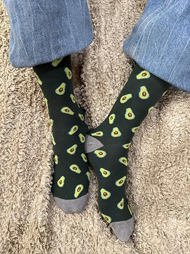 Image of Mint & Oak Long Socks For Men, Soft Cotton Calf Length Socks, Colorful Sock Gift For Men, Full Length & Odour Free, Funky Socks - Gift Box of 3