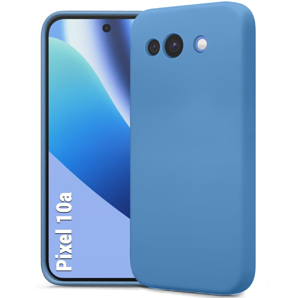 TheGiftKart Genuine Liquid Silicone Back Cover Case for Google Pixel 10A | Soft Micro-Fibre Lining Inside | Camera Protection Bump | Shockproof Cover Case for Google Pixel 10A (Silicone, Lavender)-image-15