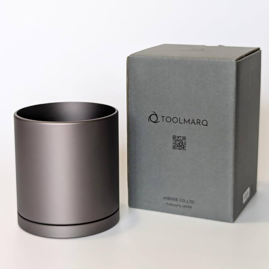 Amazon｜アルミニウム ポット 4.5インチ 植木鉢4号相当 グレー