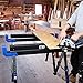 Prostormer Saw Horses 2 Pack Folding, Portable Heavy Duty Sawhorse with 2601 lbs Weight Capacity Per Pair, Adjustable Legs, Easy Carry Handle - Ideal for Home, Garage, and DIY Projects